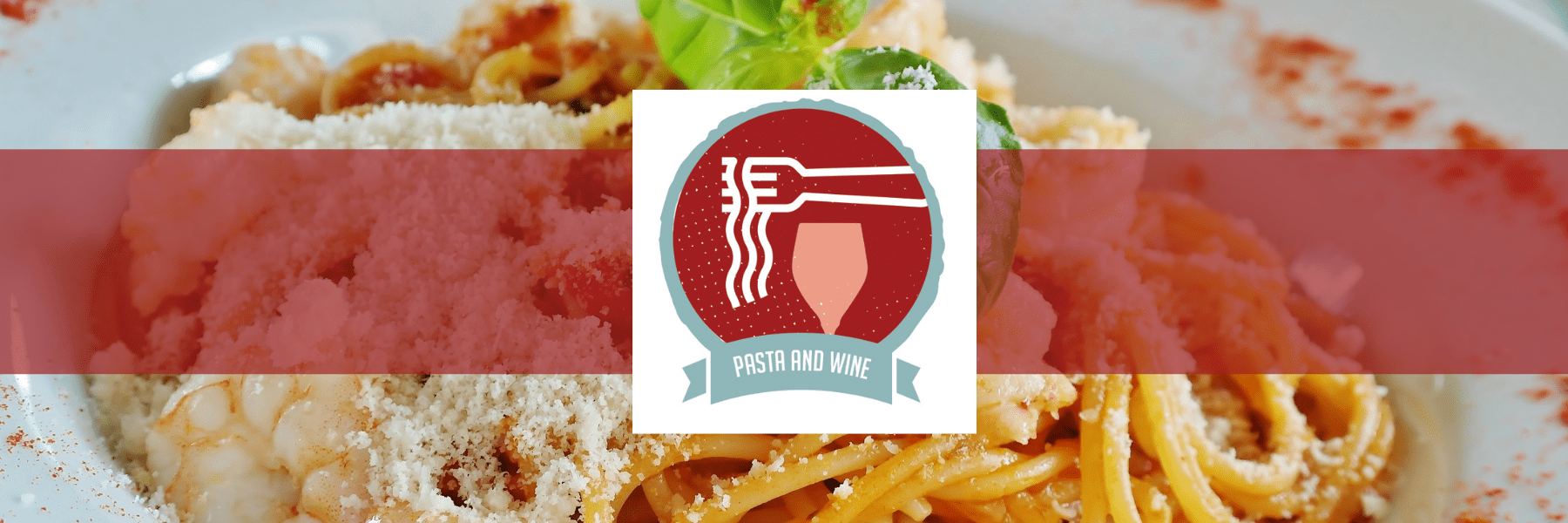 Pasta with logo