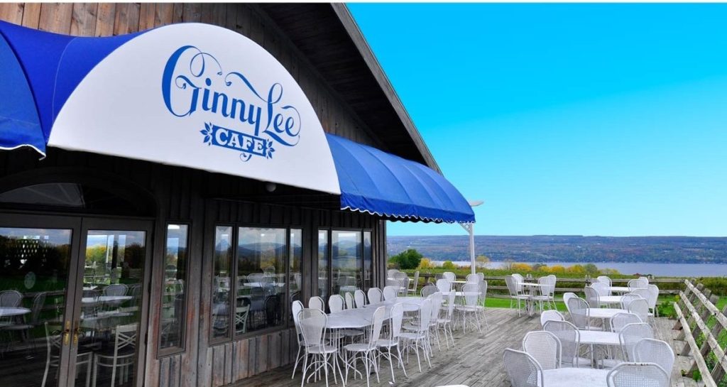 The Ginny Lee offers a delightful selection of foods with medal-winning estate wines of Wagner Vineyards