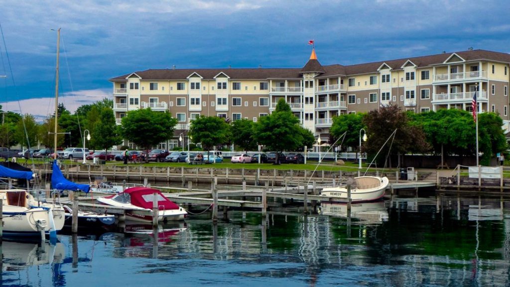 The Watkins Glen Harbor Hotel is located on Seneca Lake in the heart of Finger Lakes Wine Country
