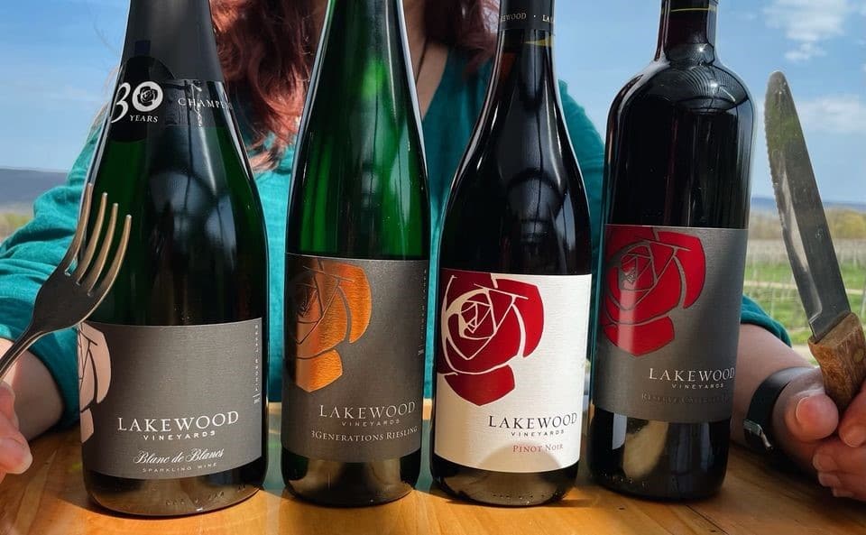 Lakewood Vineyards wines