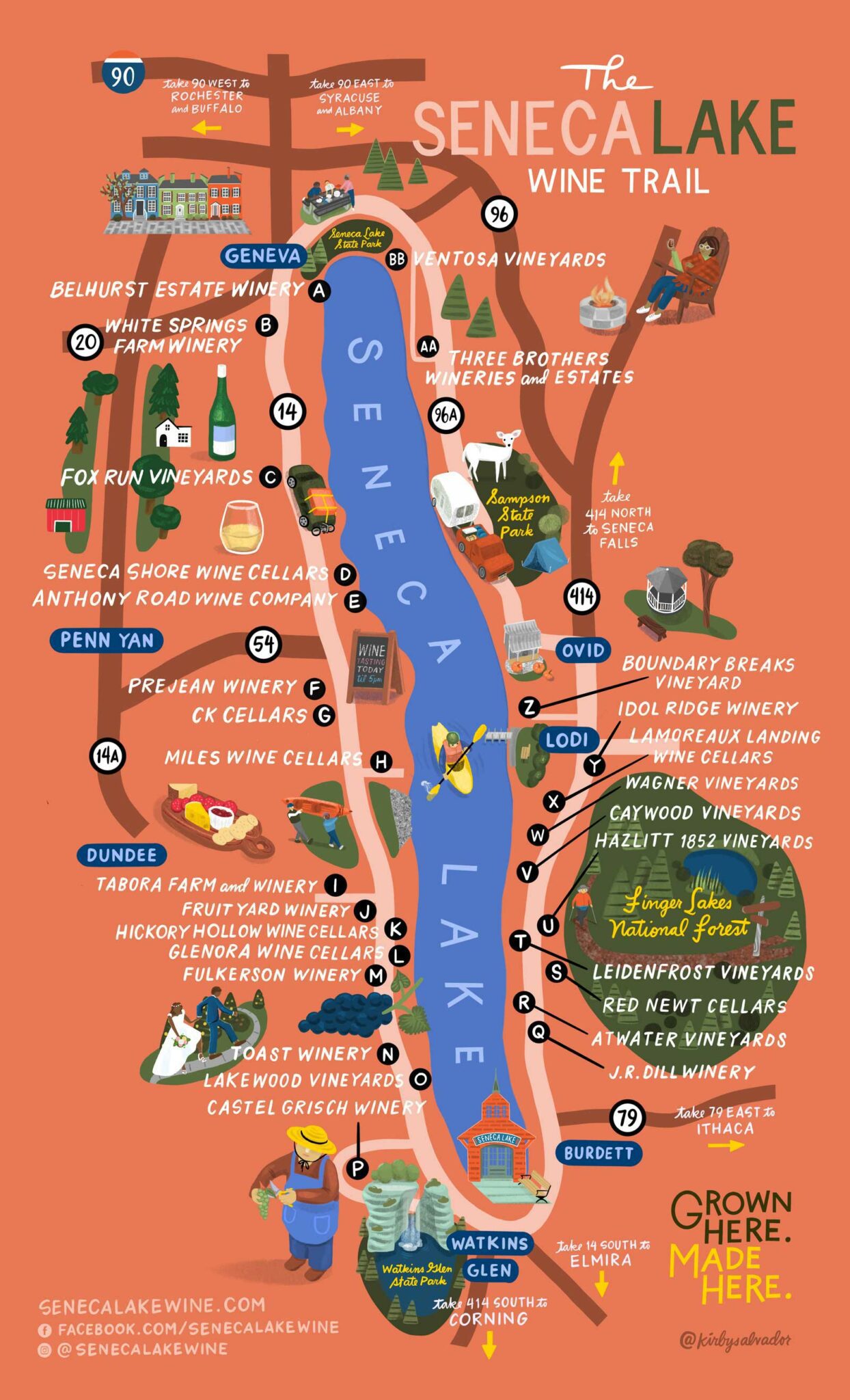 Explore Wineries In Seneca Lake | Seneca Lake Wine Trail
