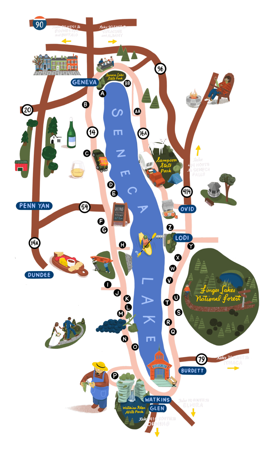 Explore Wineries In Seneca Lake | Seneca Lake Wine Trail