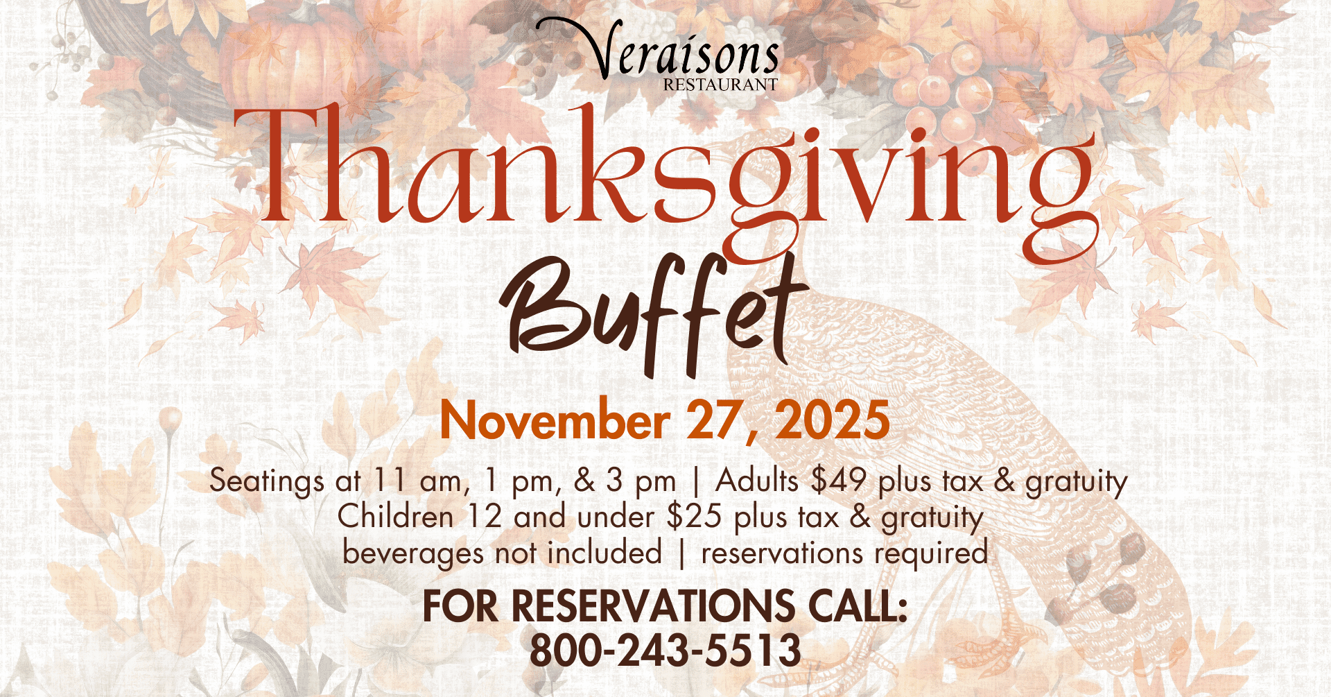 Thanksgiving 2025 Event Header