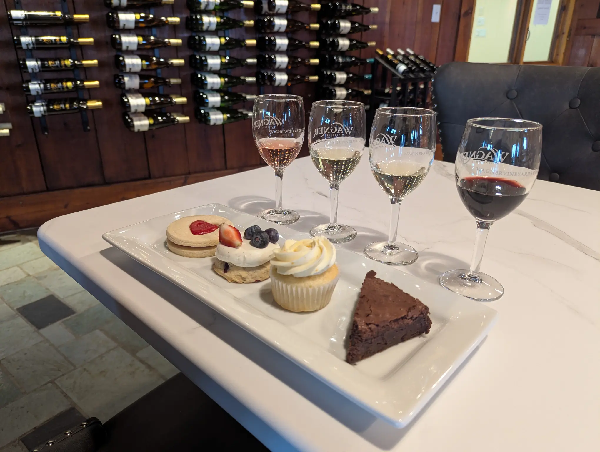 Wagner Vineyards Sweetheart Wine and Food Pairing