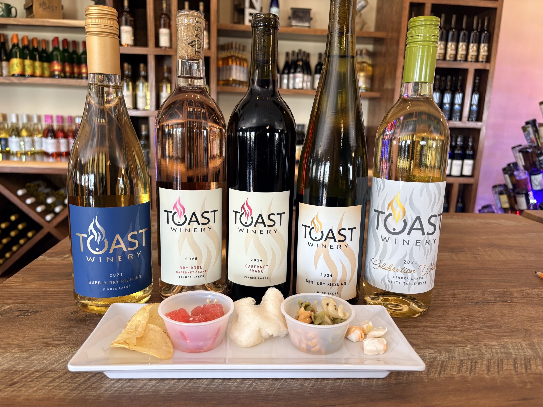 Toast Winery Summer Pairings