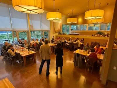 Silver Thread Winery tasting room