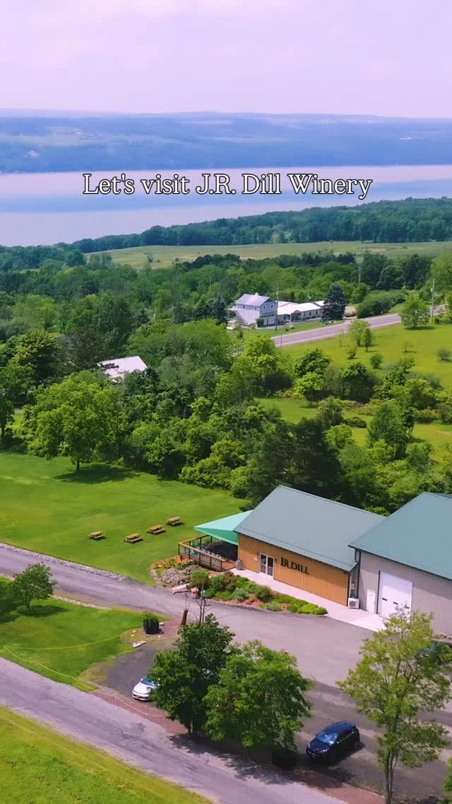 🍷 Sip, swirl, and soak in the views at J.R. Dill Winery! Located just a few minutes north of the village of Watkins Glen on the east side of the Seneca Lake Wine Trail, this gem is known for:

✨ Peaceful surroundings and loads of outdoor spacd
🍇 Wines made with passion, sourced from vineyards within 7 miles of the tasting room. 
🥂 Signature bar made from Seneca Lake beach glass
📸 Insta-worthy vibes + friendly, welcoming staff

Tag your wine-tasting crew and plan your next visit to @jrdillwinery — this is one stop you don’t want to miss!

#SenecaLakeWineTrail #JRDillWinery #FingerLakesWine #WineWithAView #NYWines #winetasting #myflx #grownheremadehere #senecalakewine